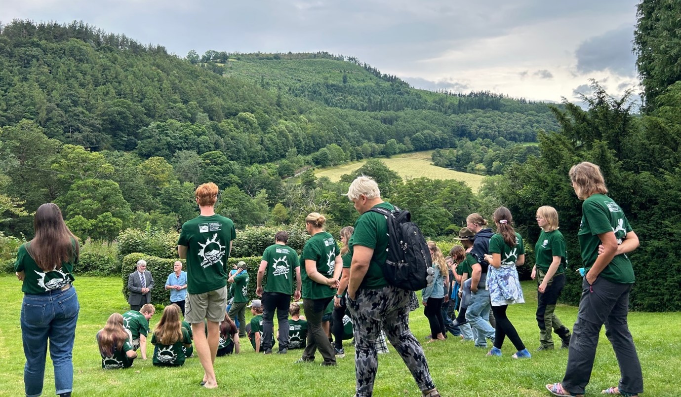 20th EUROPARC Federation International Junior Ranger camp held in Wales!